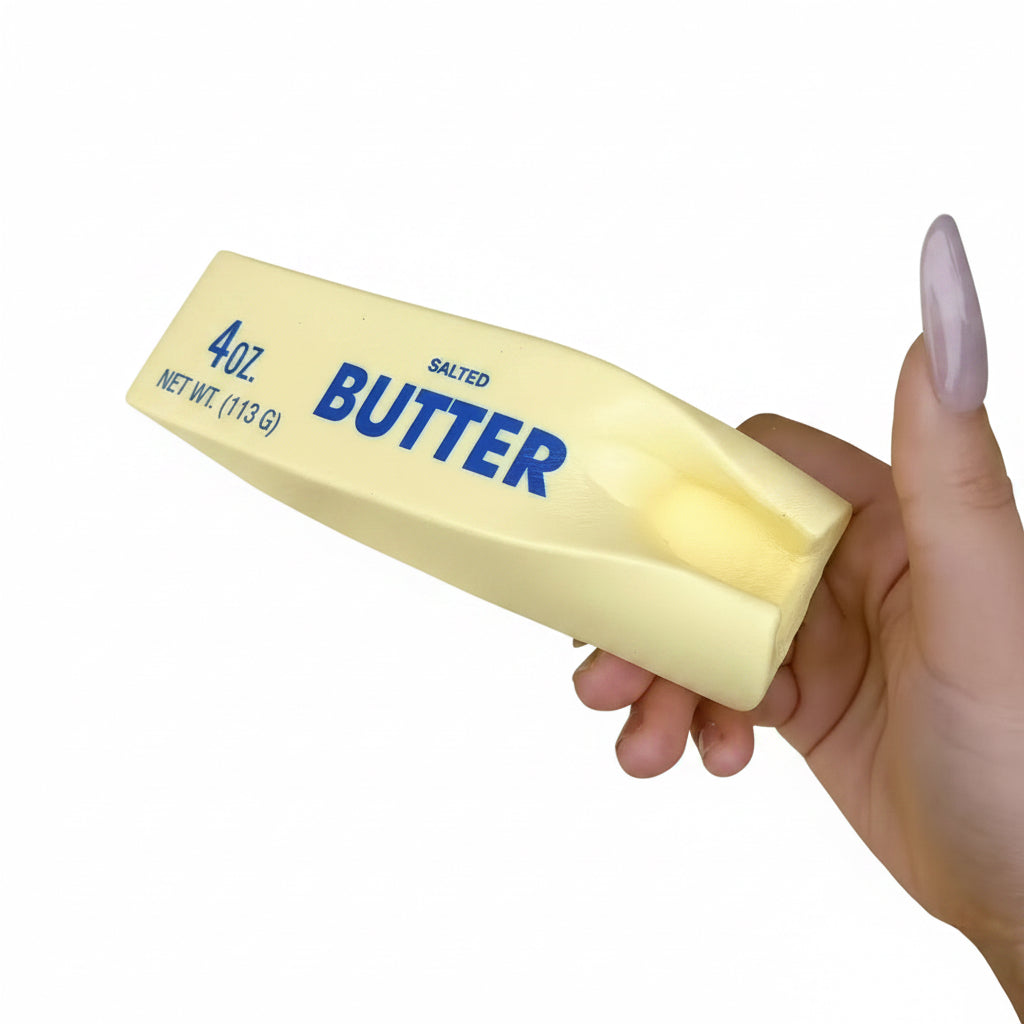 Butter block squishy toy